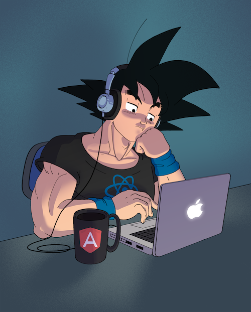 Goku learning React